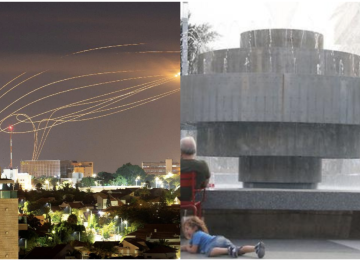 (משמאל- מתוך אתר YNET, צילום: רויטרס. מימין- מתוך אתר YNET, צילום: מוטי קמחי)